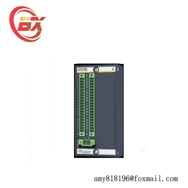 BACHMANN AO208/I: High-Precision Analog Output Module for Industrial Control Systems