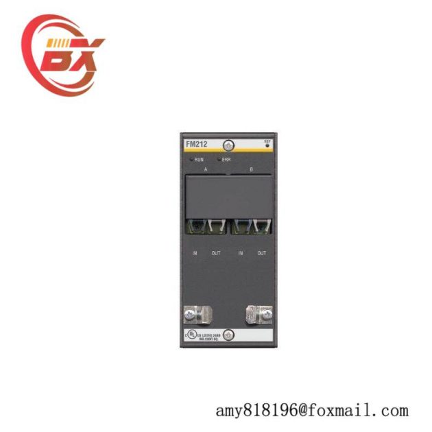 Bachmann FM212: FASTBUS Master Module with 2 Fiber Optic Interfaces