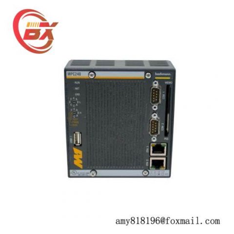BACHMANN MPC240: Advanced PLC Processor Module for Industrial Automation