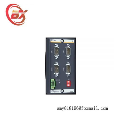 BACHMANN RS204 Interface Module: High-Speed Serial Communication for Industrial Control Systems