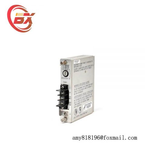 Bently Nevada 125840-01 & 106M1081-01: High Voltage AC Power Input Module, Optimizing Industrial Control Systems