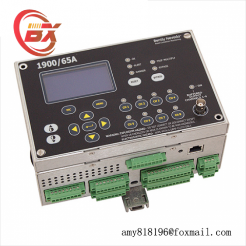Bently Nevada 1900/65A - 172323-01: Comprehensive Equipment Monitoring Solution