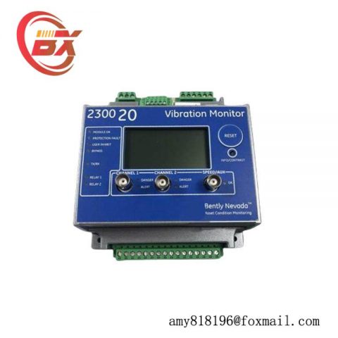 Bently Nevada 2300/20-CN: Advanced Vibration Monitoring Module for Industrial Control Systems