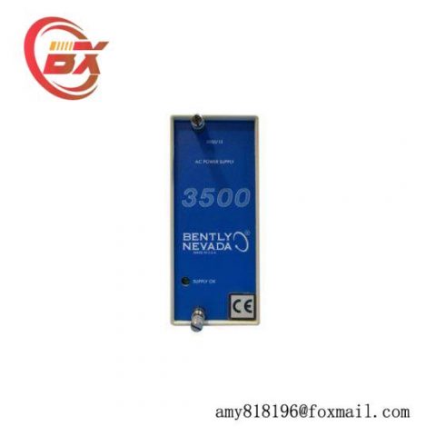 Bently Nevada 3500/15-02-02-02 Power Supply: Industrial Control System Innovation