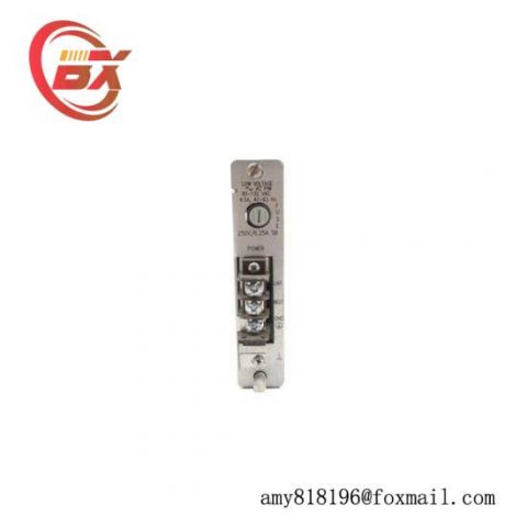 Bently Nevada 3500/15, 125840-02 - High Performance Low Voltage AC Power Input Module