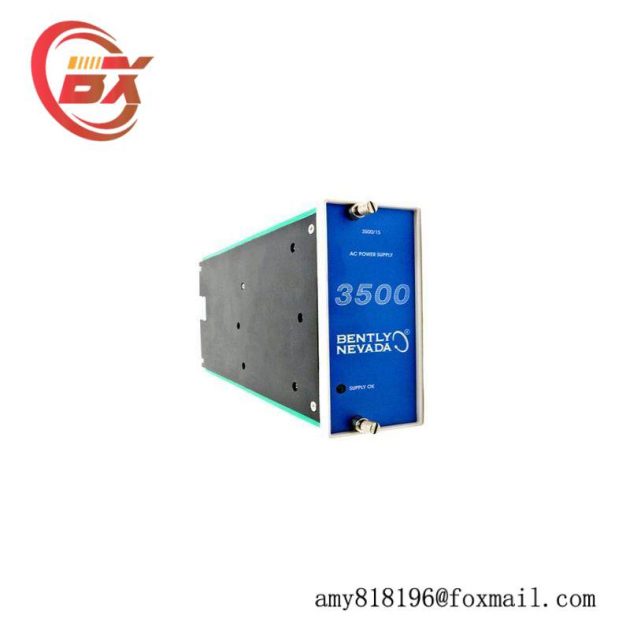 Bently Nevada 3500/15 AC/DC Power Supply Module, High Efficiency & Reliable Industrial Control Solution