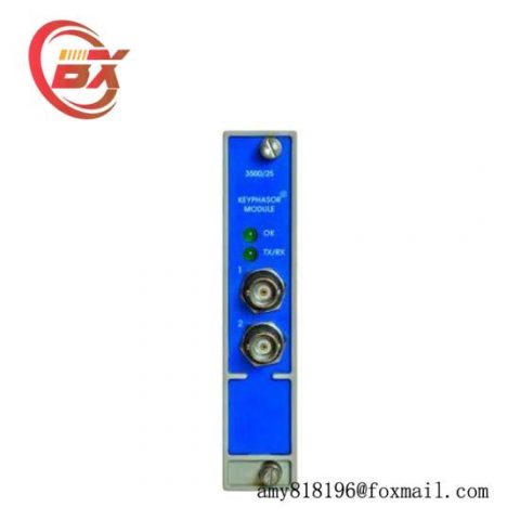 Bently Nevada 3500/25-01-03-00 Enhanced Keyphasor Module: Advanced Industrial Control Solution