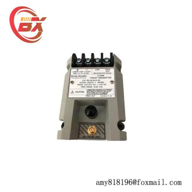 BENTLY NEVADA 991-06-70-01-CN Thrust Transmitter - Precision Measurement Solution for Industrial Control Systems