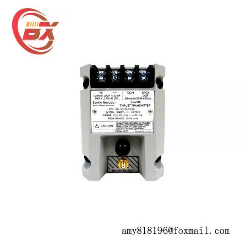 Bently Nevada 991-25-50-01-00 Thrust Transmitter - Precision Engineering for Industrial Control
