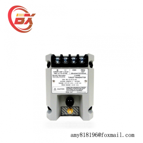 Bently Nevada 991-25-50-01-00 Thrust Transmitter: Precision Measurement for Industrial Control
