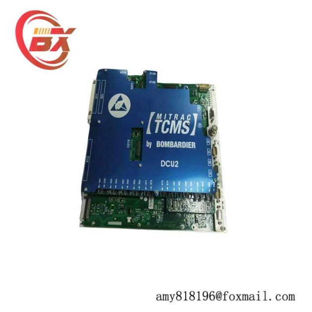 Bombardier DCU2 DCC 2580B Drive Control Unit, High-Performance Motor Control System