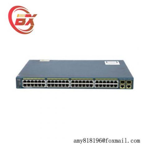 Cisco WS-C2960-48PST-S Ports Managed PoE Switch - High-Performance Gigabit Ethernet Switch with PoE