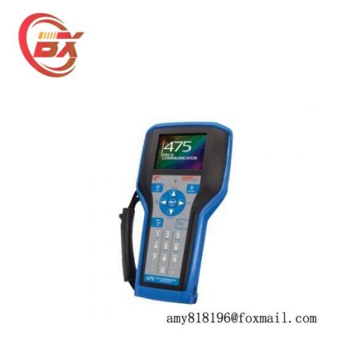 Emerson 475FP1EKLUGMT Field Communicator - Advanced Field Diagnostics & Bluetooth Communication