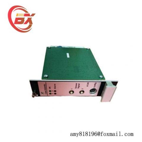 Emerson A6120 Case Seismic Vibration Monitor - Advanced Monitoring for Industrial Safety