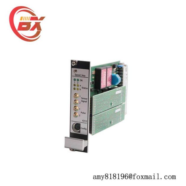 EMERSON A6312 Monitor Speed for Industrial Control Applications