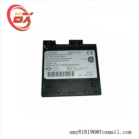 EMERSON KJ3201X1-EA1 Redundant Discrete Terminal Block - Industrial Control System Component