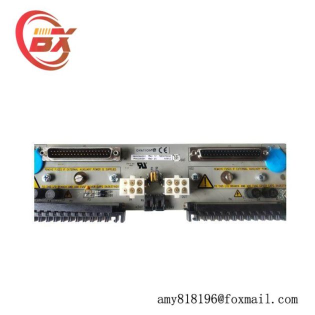 Emerson Ovation 3A99266G01: Local Input Output Transition Panel, Precision Control Solutions