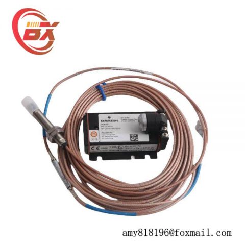 Emerson PR6423/002-131 CON021 Eddy Current Displacement Sensor - Precision Measurement for Industrial Control