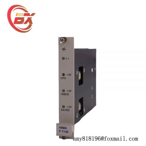 HIMA F7130 Power Distribution Module, High Performance, Reliable Control Solutions