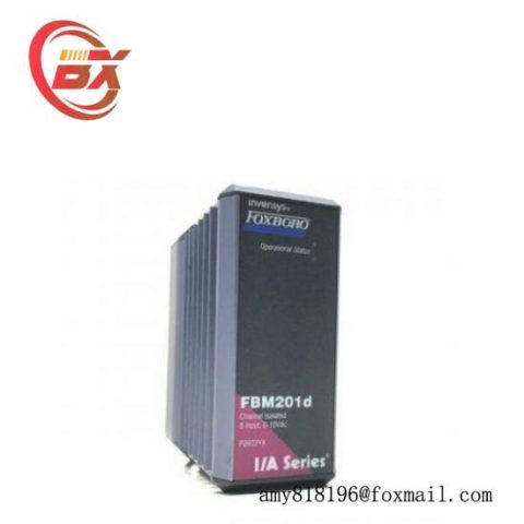 Foxboro FBM201D P0922YK Analog Input Module