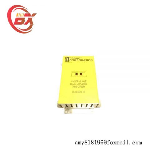 FORNEY RM DR6101E: Dual Range Flame Amplifier - Reliable Industrial Flame Detection Solution