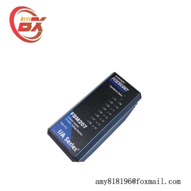 Foxboro FBM207C: High-Performance Input Module, Industrial Control Solutions