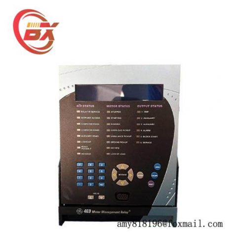GE 469-P5-AI-A1-E - New Motor Protection Relay, Advanced Industrial Control Module