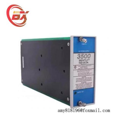 GE/Bently Nevada 3500/15 Power Supply Module, 106M1079-01A, Advanced Industrial Control Solution