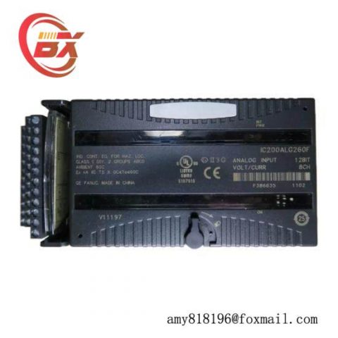 GE FANUC IC200ALG260: Advanced Industrial Automation Module