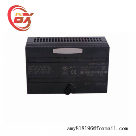 GE FANUC IC200ALG326H Analog Output Module - Precise Control for Industry 4.0 Applications