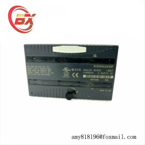 GE FANUC IC200ALG430F: Advanced Analog Mixed Module for Industrial Automation