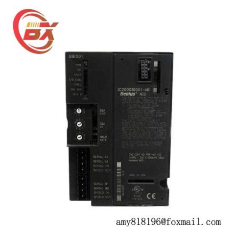 GE FANUC IC200GBI001: High-Performance Control Module
