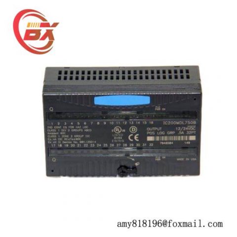GE FANUC IC200MDL750 Output I/O Module