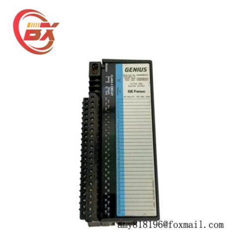 GE Fanuc IC660BBD024 - 12/24Vdc Source I/O Block, Modular Control System