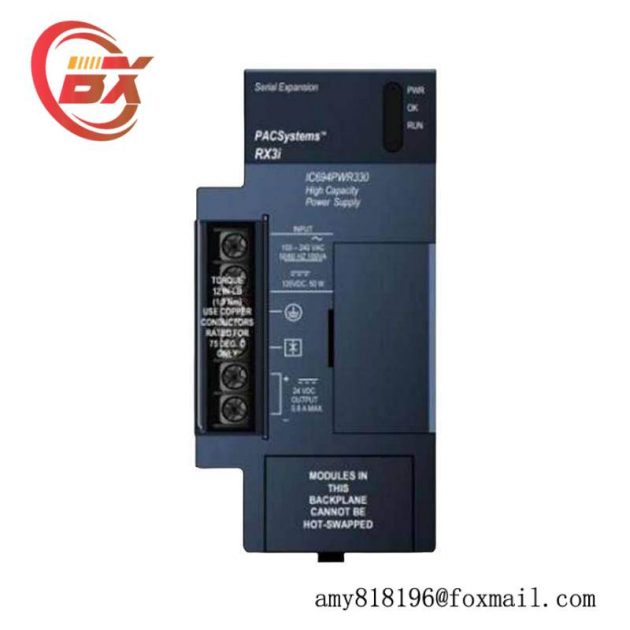 GE FANUC IC694PWR321: Industrial Power Supply Module for PLC Systems