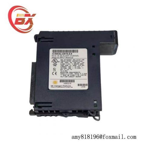 GE FANUC IC695ALG616: High-Performance Analog Input I/O Module