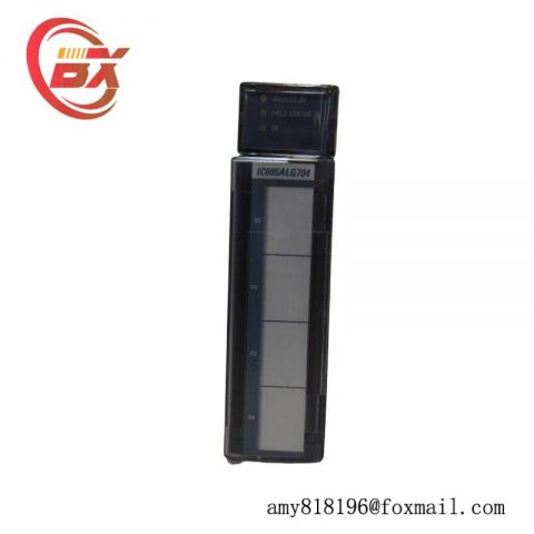 GE Fanuc IC695ALG704: 4-Channel Analog Output Module for Industrial Automation