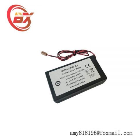GE ACC302 Battery Module, 24VDC, 1.3Ah, for PLC Systems