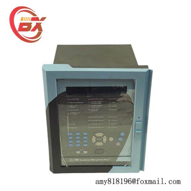 General Electric SR745 CASE 745-W2-P5-G5-HI-T Transformer Management Relay