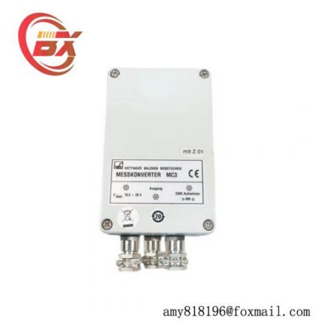 HBM MESSKONVERTER MC3 - High Precision Pressure Converter, Model 302, Industrial Grade Sensor Modules