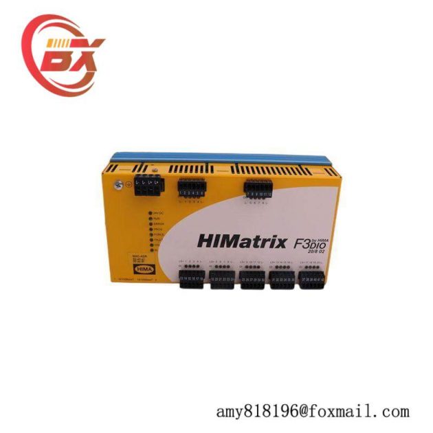 HIMA F3 DIO 20/8 02 Remote I/O Module: Advanced Control Solutions for Industrial Automation