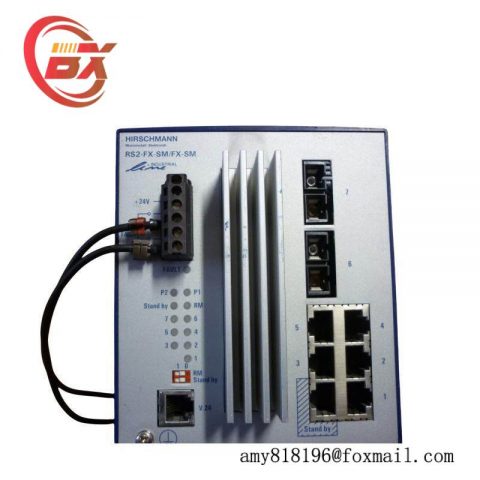 Hirschmann RS2-FX-SM/FX-SM Ethernet Rail Switch: High-Performance Industrial Networking Solution