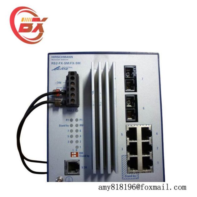 Hirschmann RS2-FX-SM/FX-SM Ethernet Rail Switch: High-Performance Industrial Networking Solution