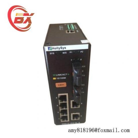 HollySys SM3710 Modular Control System, Compact PLC for Industrial Automation