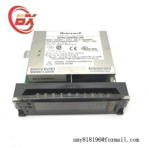 Honeywell 900B01-0101 HC900 4-Point Analog Output Module