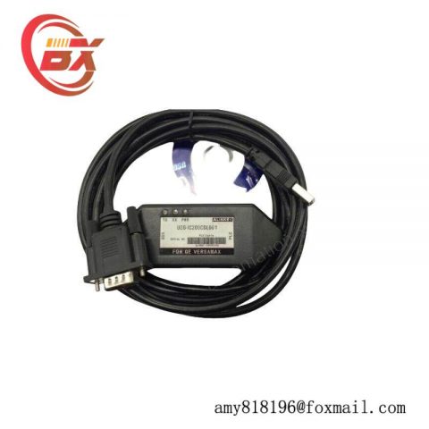 GE IC200CBL001 - Industrial Communication Serial Cable, for PLCs & Control Systems