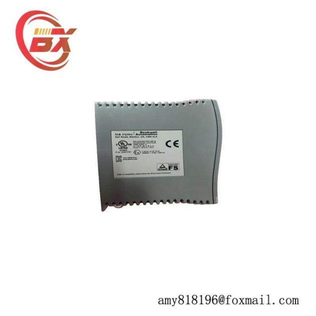 ICS TRIPLEX T8191 Single Slot PLC Module for Industrial Automation