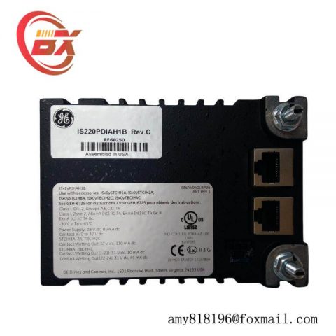 GE IS220PDIAH1B - Advanced Excitation Control for Industrial Automation, Designed for Reliability and Efficiency