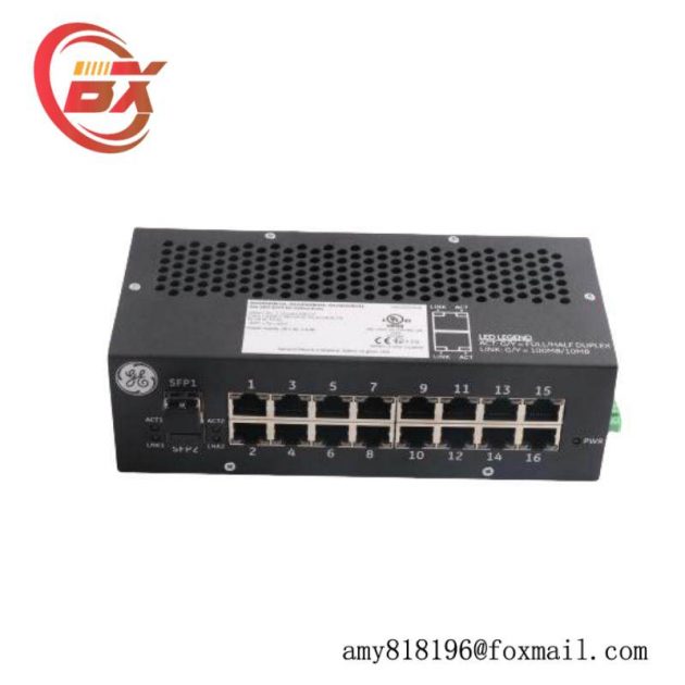 GE IS420ESWAH1A - Mark VIe Network Switch for Industrial Control Systems