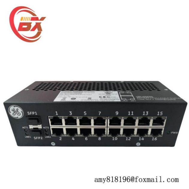 GE IS420ESWBH1A: Industrial Ethernet Switch for Reliable Control Systems